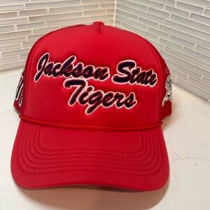 Brand New Jackson State University Tigers Hat – Red & Blue